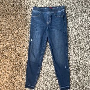 Spanx Jean Leggings. Size Large